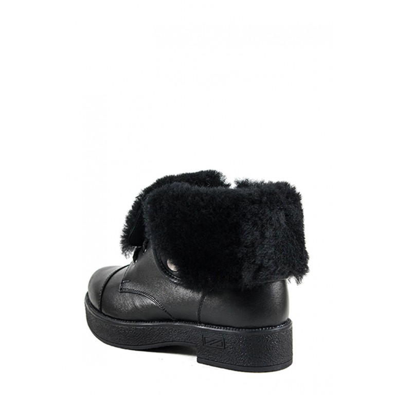 Ботинки зимние женские MIDA 24594-1Ш черные