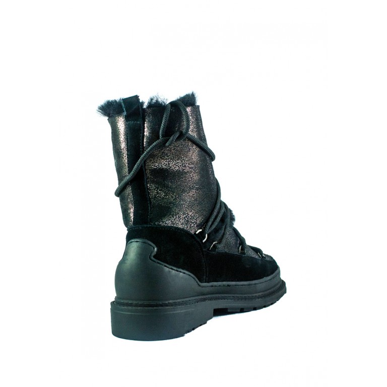 Ботинки зимние женские Allshoes СФ 605-PX382M-72-1 черные