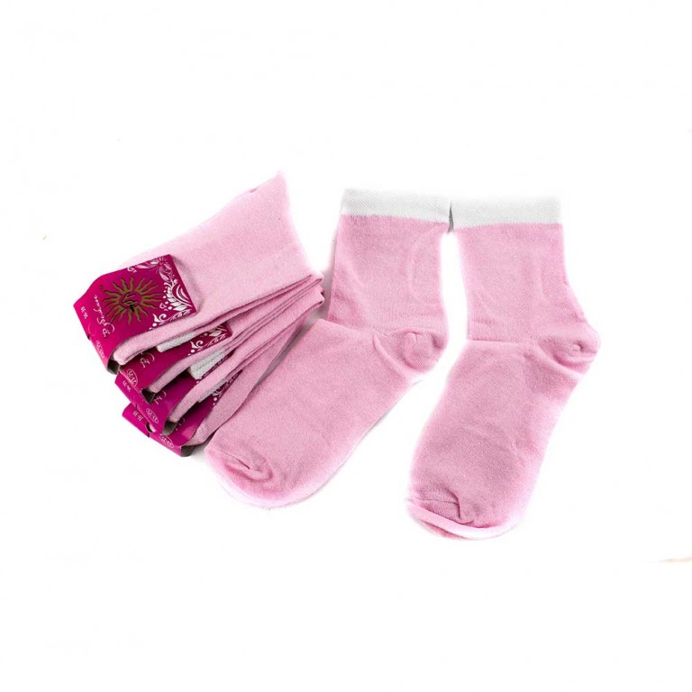 Шкарпетки жіночі Рубіж-Текс 2с10 троянд.однотонн 36-39