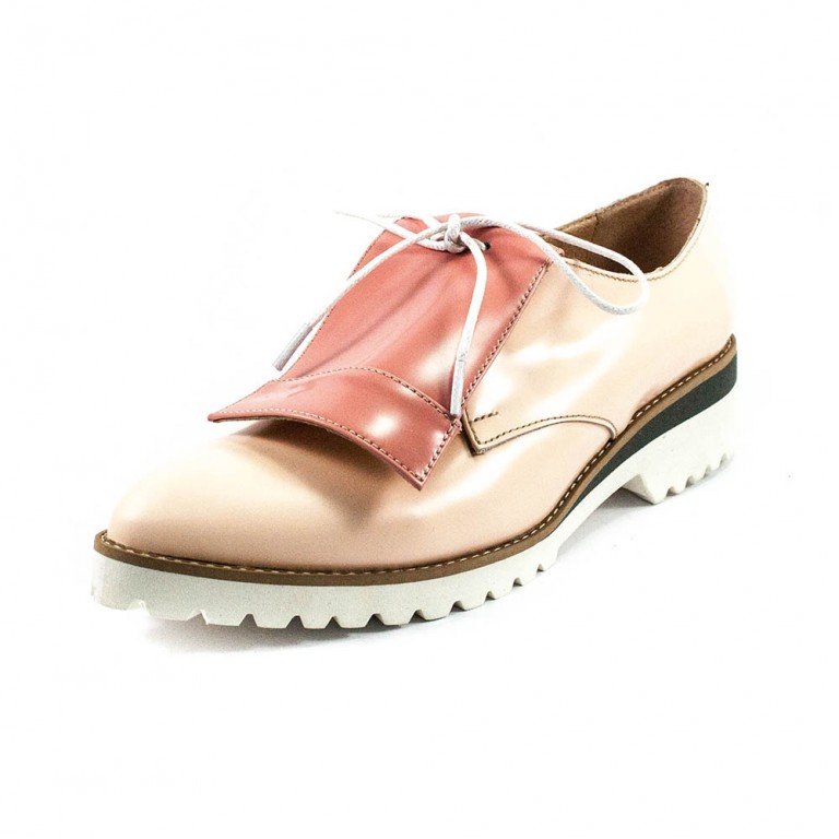Туфли женские Tutto Shoes T3310 розовая кожа