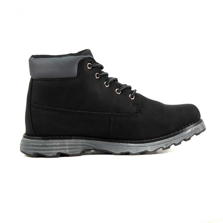 Ботинки зимние мужские Restime KMZ18061 черные