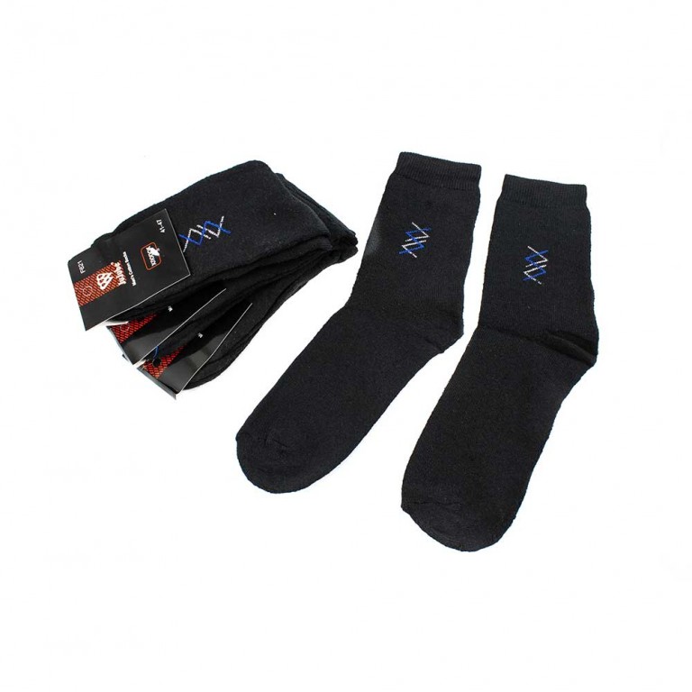 Шкарпетки чоловічі Jujube F621-1-2 чорні 41-47