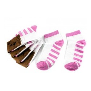 Шкарпетки жіночі Рубіж-Текс 2с136 розов смуг.стопа 35-40