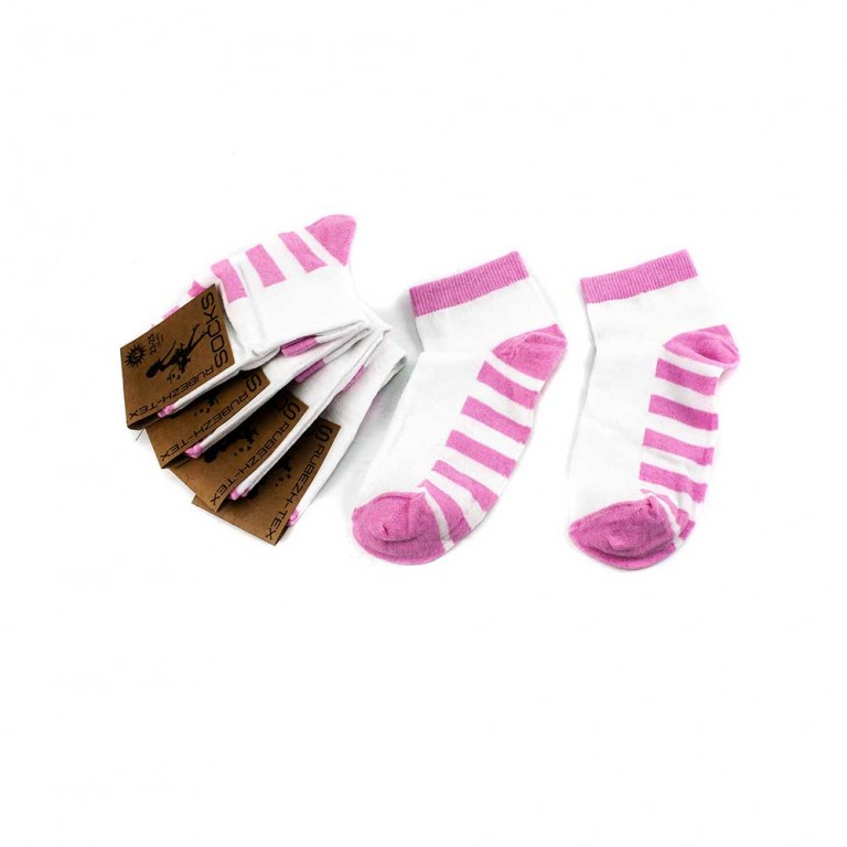 Шкарпетки жіночі Рубіж-Текс 2с136 розов смуг.стопа 35-40