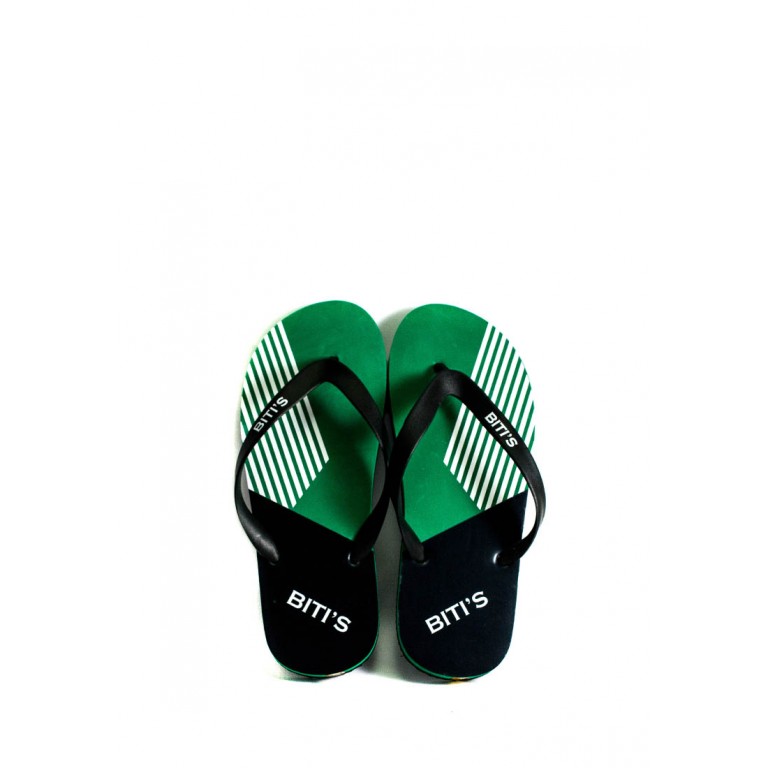 Вьетнамки мужские Bitis 9177-E черно-зеленые