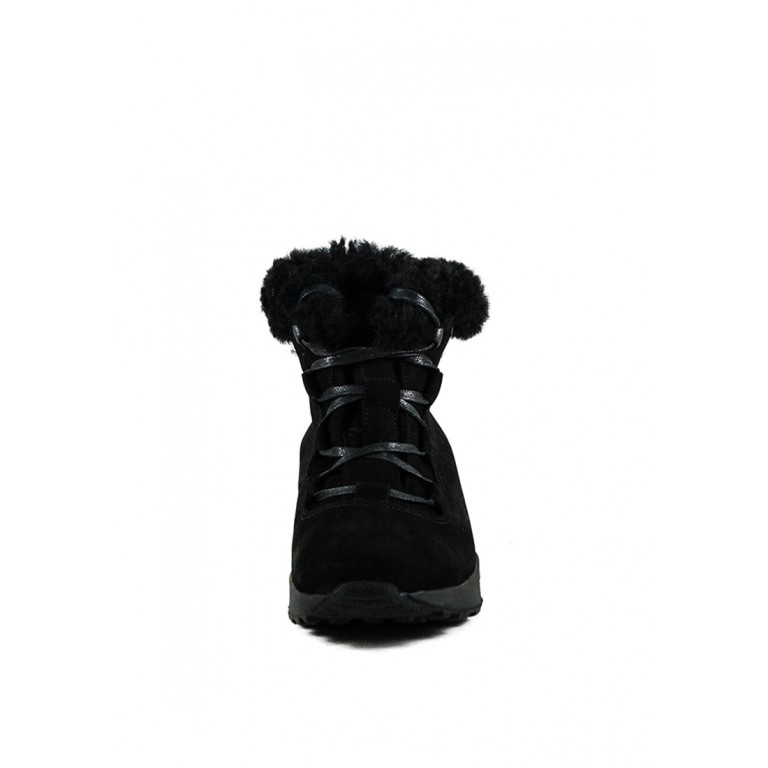 Ботинки зимние женские MIDA 24723-9Ш черные