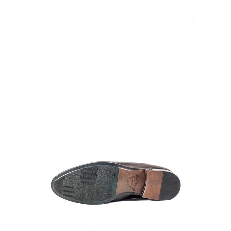 Туфли мужские MIDA 110683-243 коричневая кожа