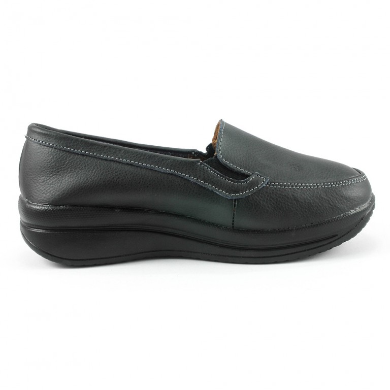 Мокасіни жіночі Zoja's shoes чорний 04386
