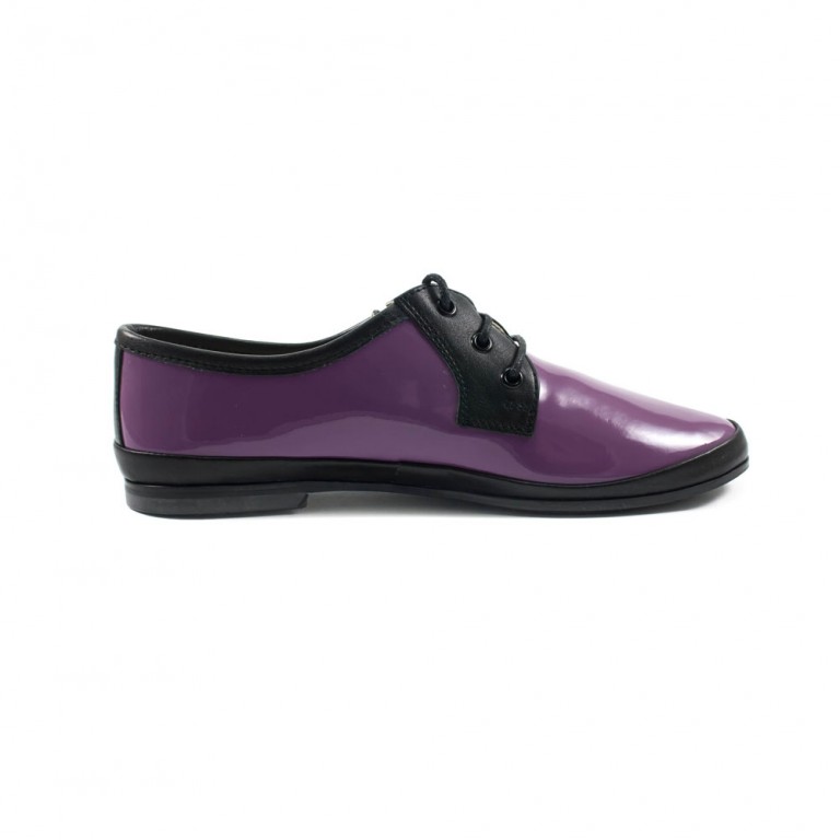 Туфли женские MIDA 21430-306 фиолетовый лак