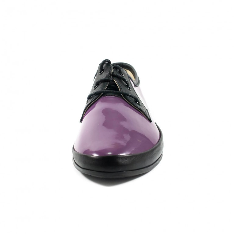 Туфли женские MIDA 21430-306 фиолетовый лак