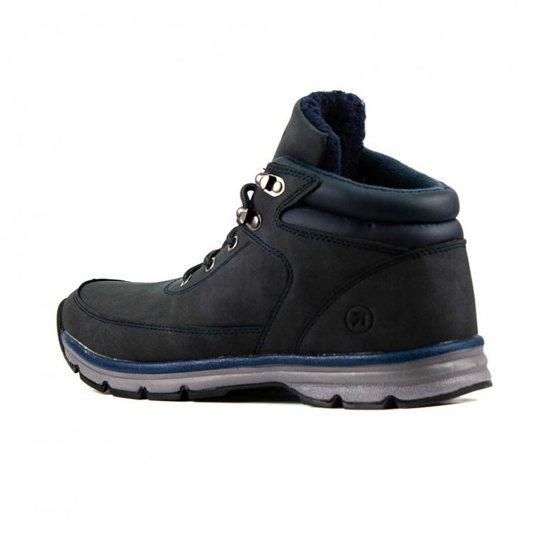 Ботинки зимние мужские Restime WK604A синий