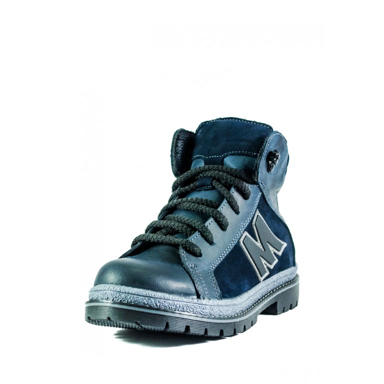 Ботинки зимние детские MIDA 44059-4Ш темно-синие