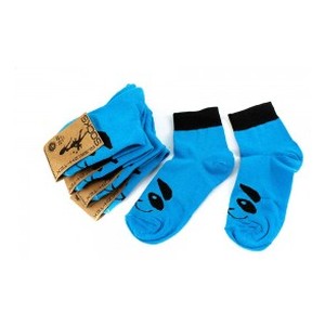 Шкарпетки жіночі Рубіж-Текс 2с116 бирюз.панда 35-40