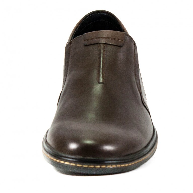 Туфли мужские MIDA 110395-2 коричневая кожа