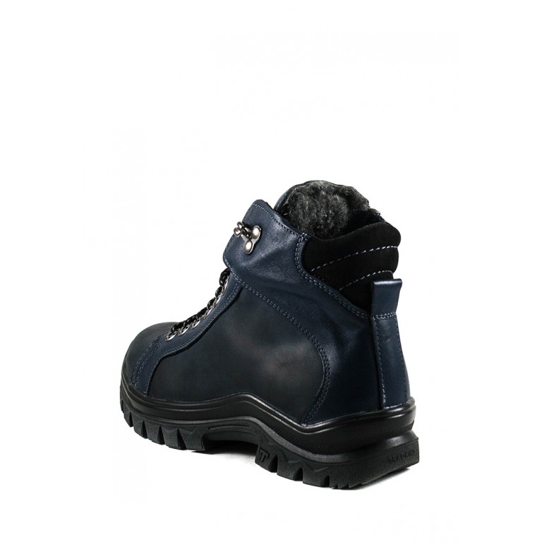 Ботинки зимние подросток MIDA 3466-4Ш синие