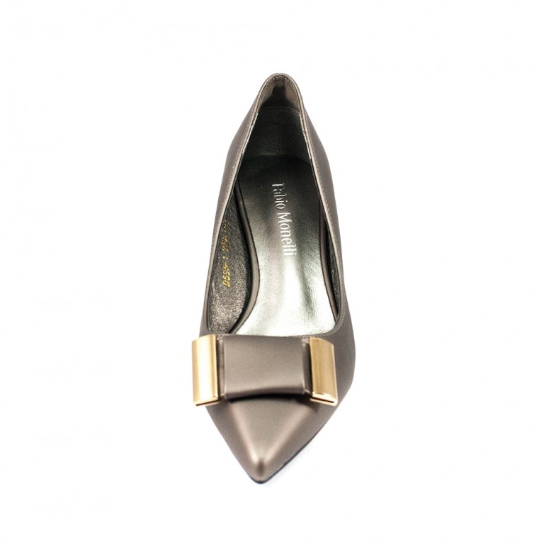 Туфли женские Fabio Monelli D595-1 темно-серый