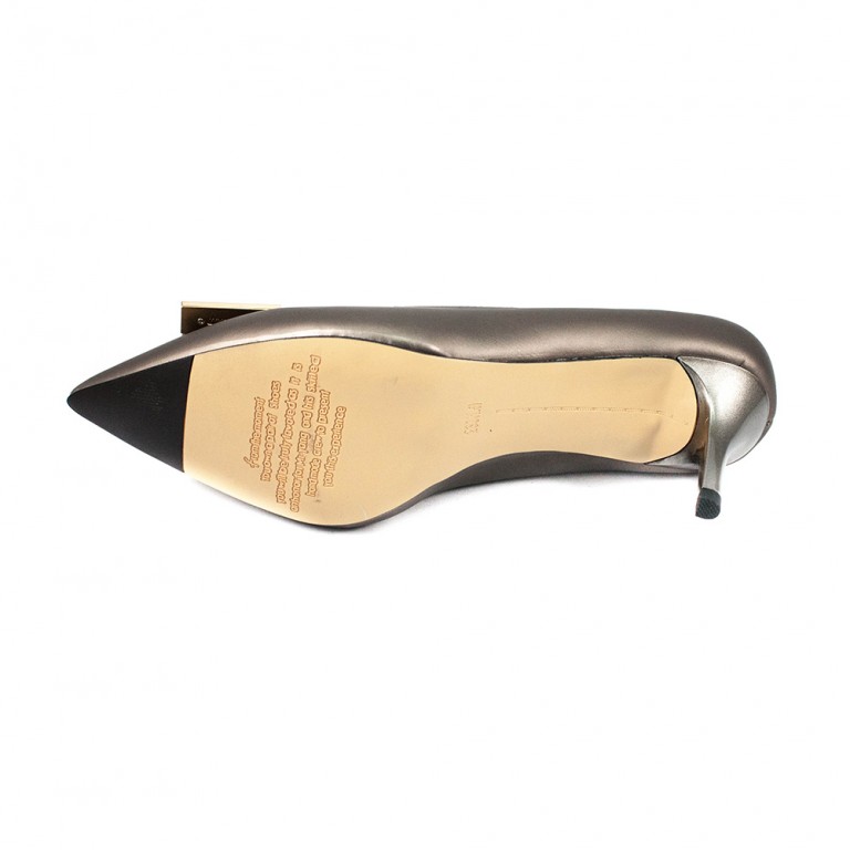 Туфли женские Fabio Monelli D595-1 темно-серый