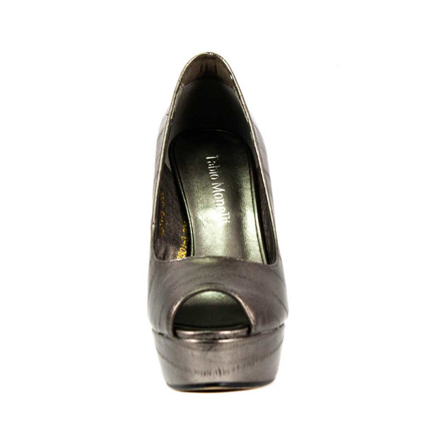 Туфли женские Fabio Monelli 8801-3 серебро