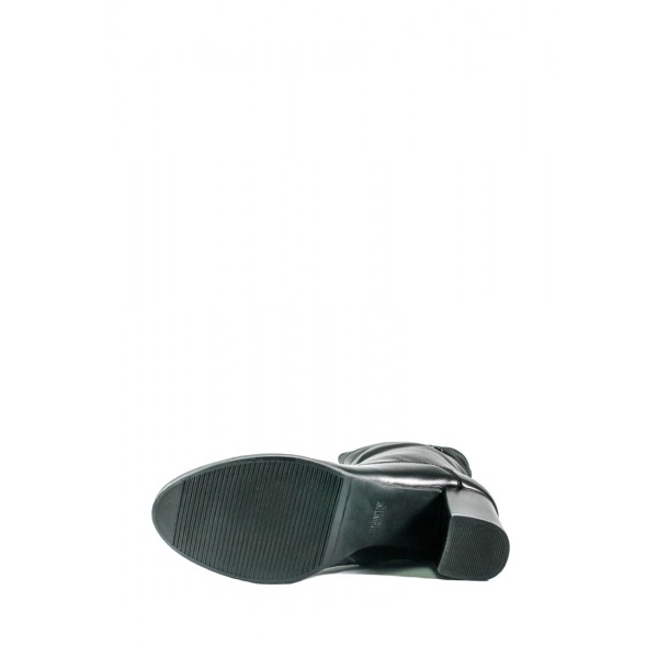 Ботинки зимние женские SND SDZ65 черная кожа