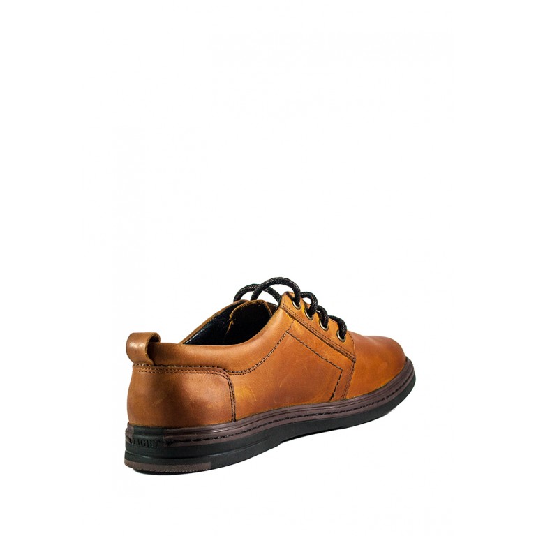 Туфли мужские MIDA 110927-5 коричневая кожа