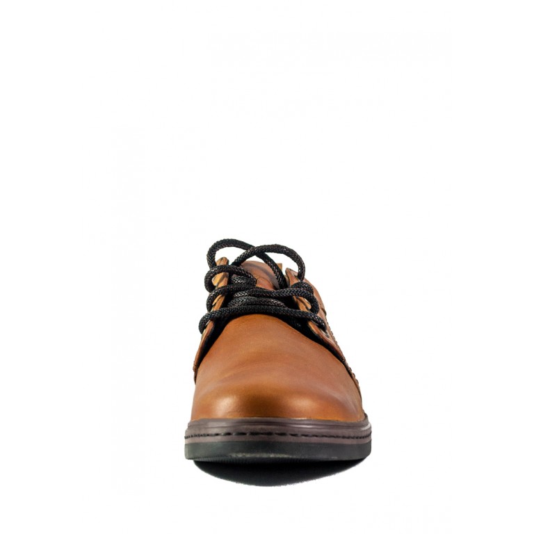 Туфли мужские MIDA 110927-5 коричневая кожа