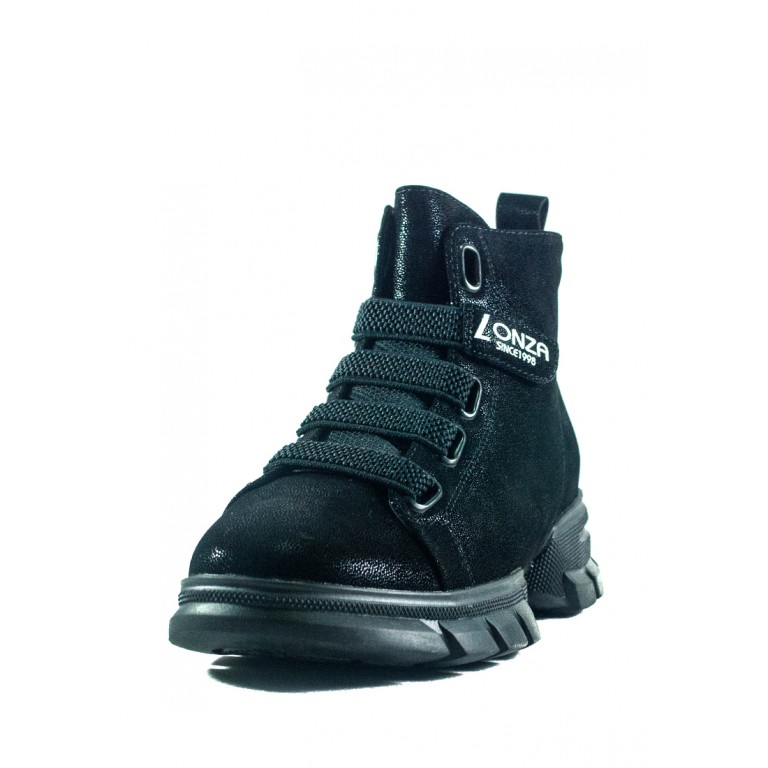 Ботинки демисезон женские Lonza FLM81835 черные