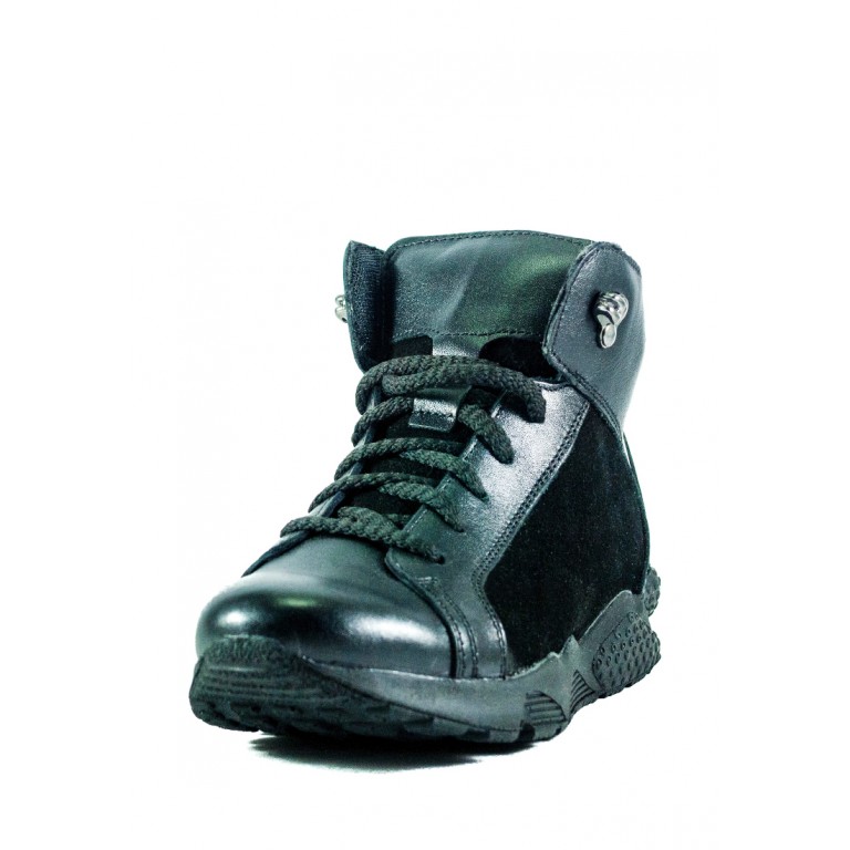 Ботинки зимние детские MIDA 44044-1Ш черные
