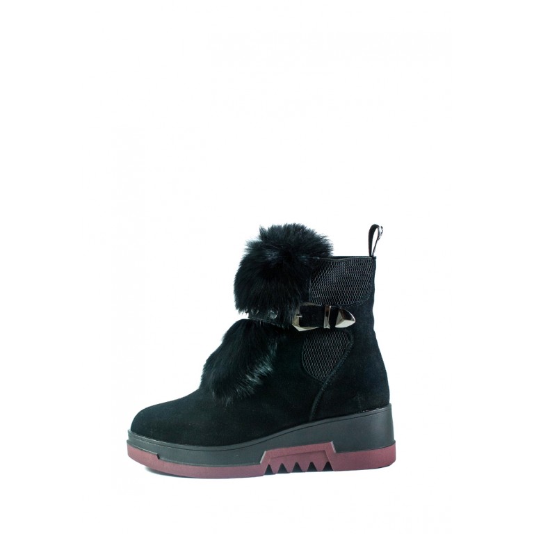Ботинки зимние женские Allshoes СФ 605-A30M-65-1 черные