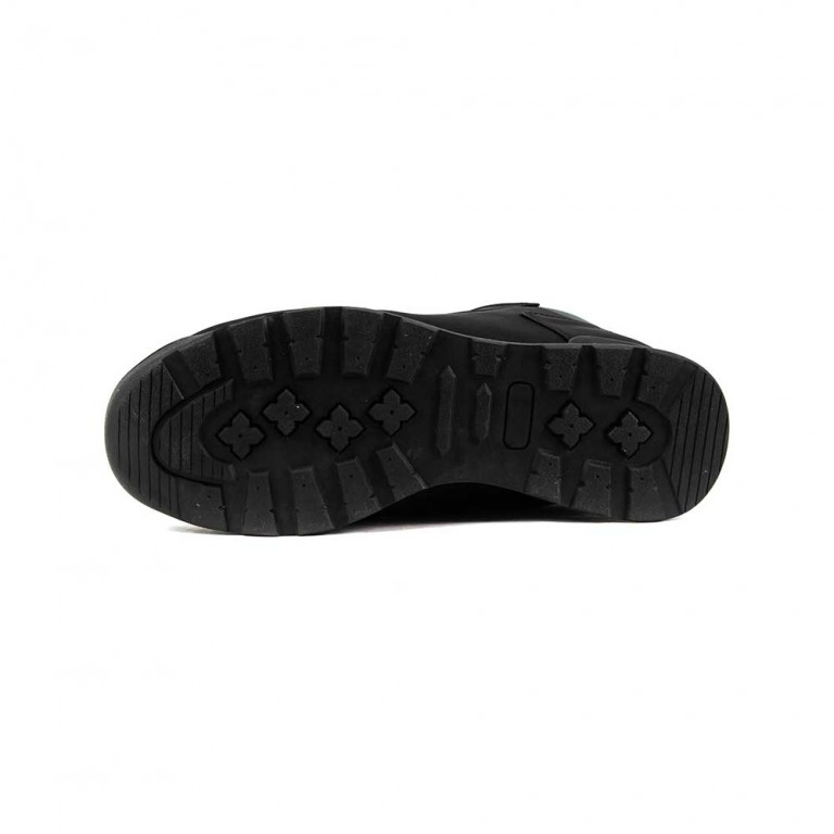 Ботинки зимние мужские Restime KMZ18356 черный нубук