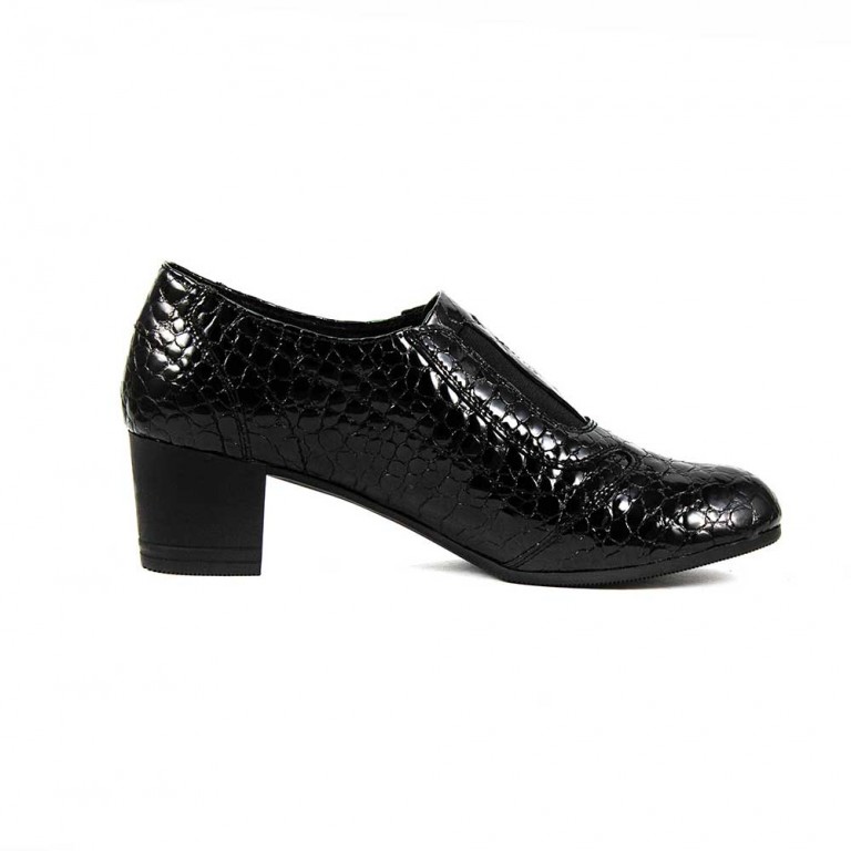 Туфли женские MIDA 21585-270 черный лак