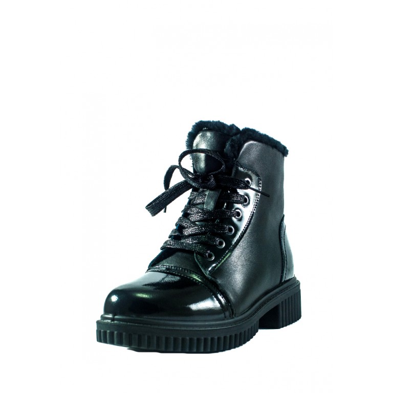 Ботинки зимние женские Lonza СФ 80360-19-1A черные