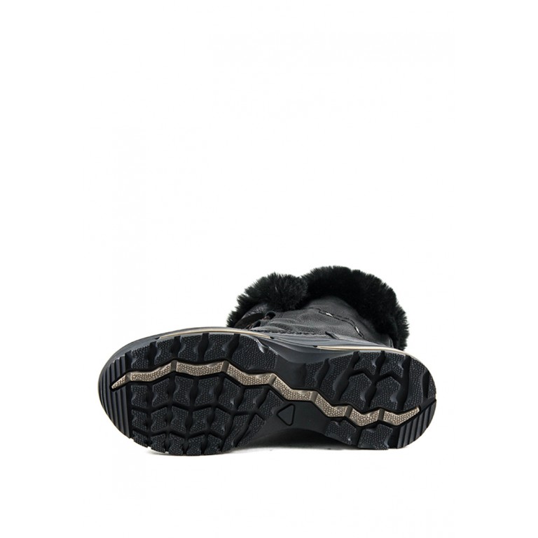 Ботинки зимние женские MIDA 24780-16Ш черные