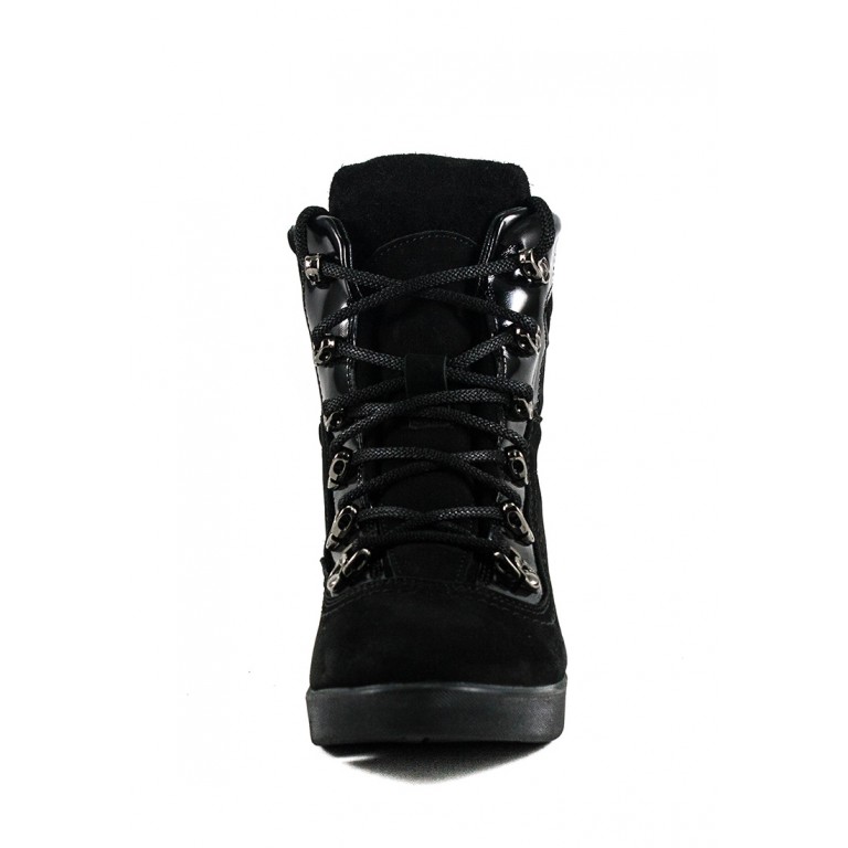Ботинки зимние женские MIDA 34181-9Ш черные