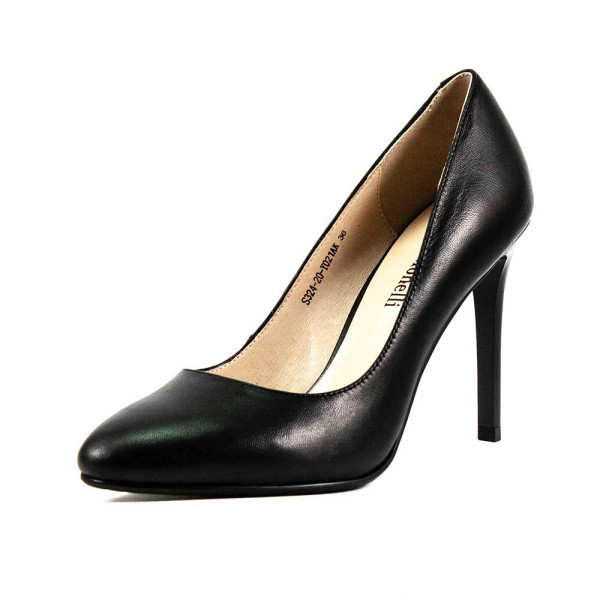 Туфли женские Fabio Monelli S324-20-Y021AK черная кожа