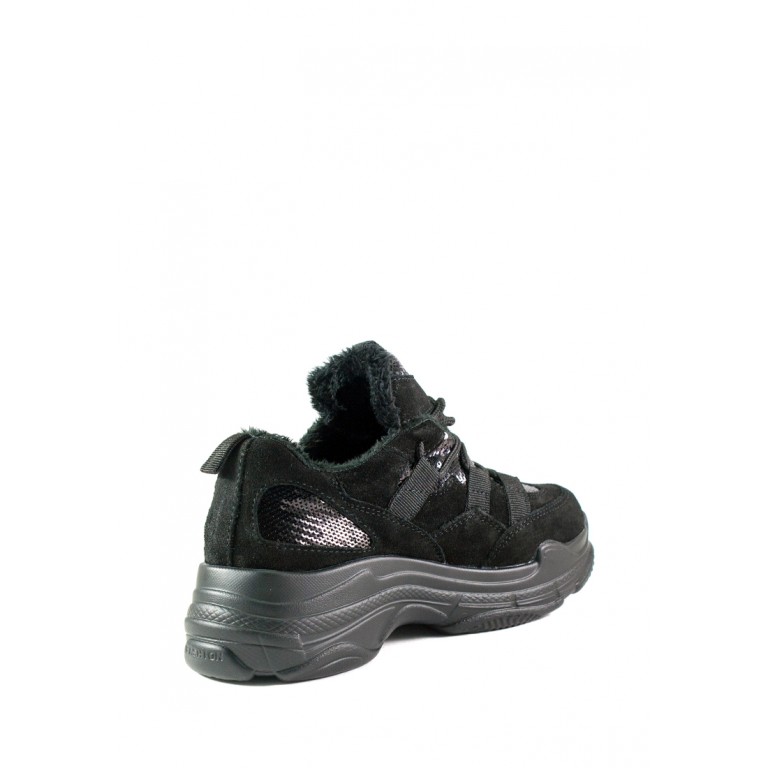 Кросівки жіночі Allshoes чорний 18181