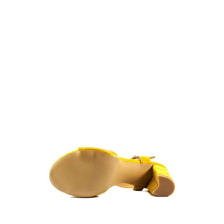 Босоножки женские летние Sopra СФ 0250-20 желтые