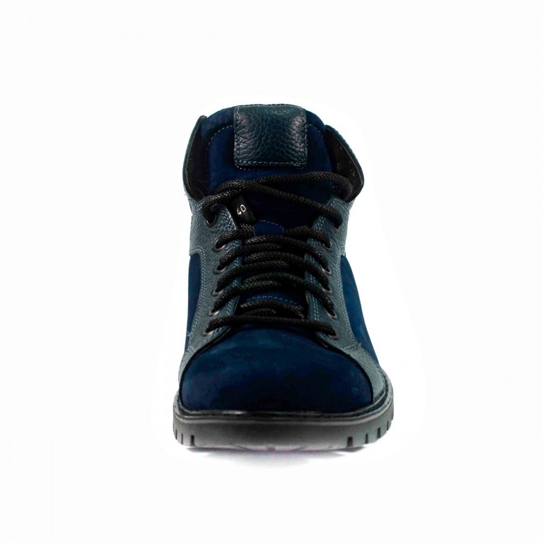 Ботинки зимние мужские MIDA 14876-12Ш тёмно-синие