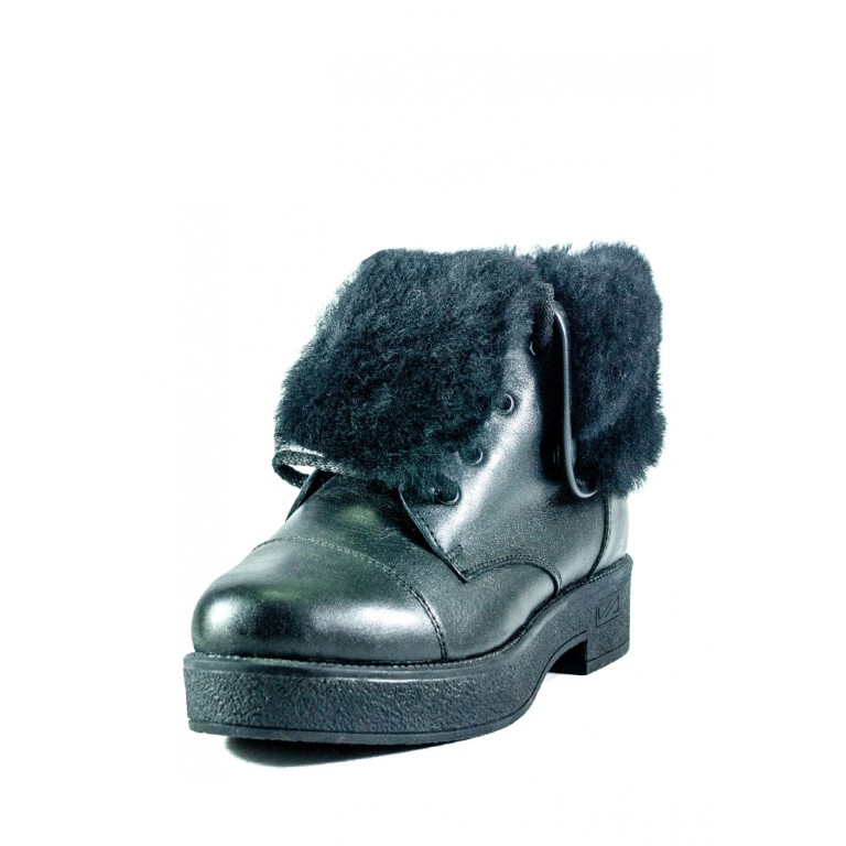 Ботинки зимние женские MIDA 24701-1Ш черные