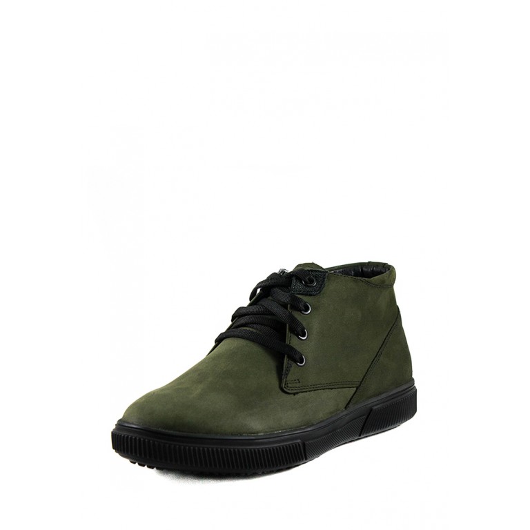 Ботинки зимние мужские MIDA 14244-642Ш темно-зеленые