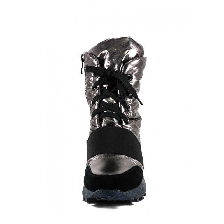 Ботинки зимние женские Lonza 91181-Z545 металлик