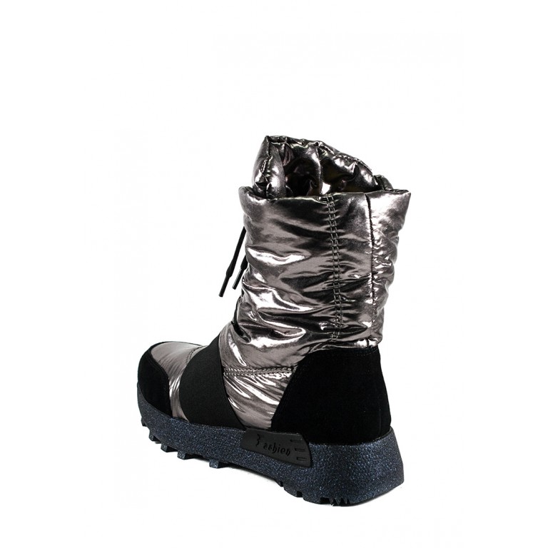 Ботинки зимние женские Lonza 91181-Z545 металлик