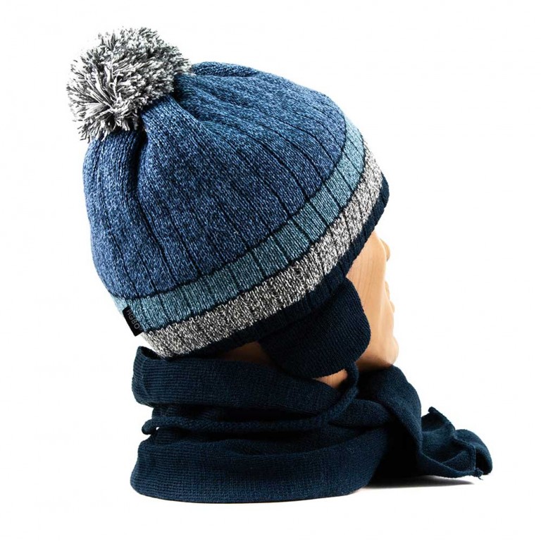 FRODO шапка-синій шарф 48-50
