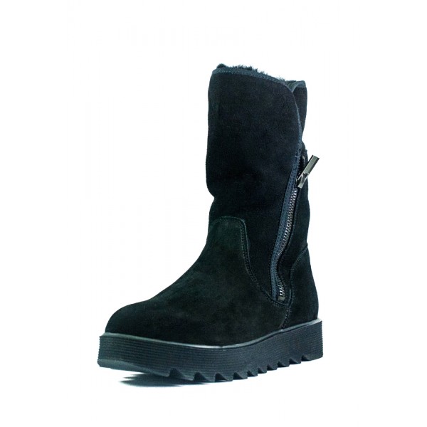 Ботинки зимние женские MIDA 24635-9Ш черные