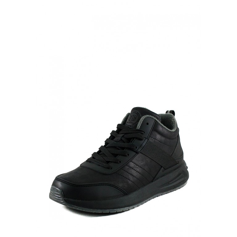 Ботинки зимние мужские Tesoro 198053-06-01 черные