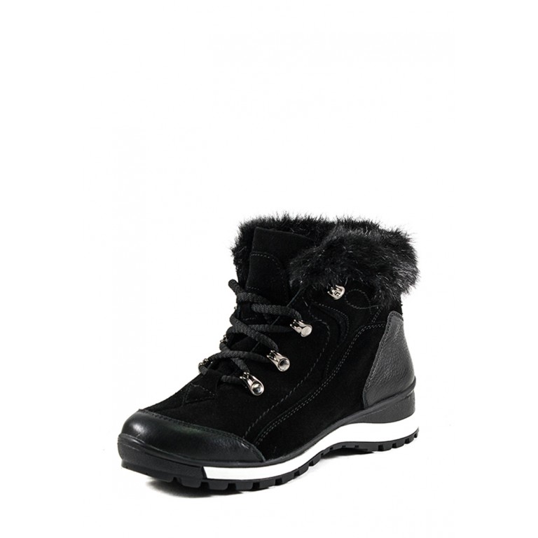 Ботинки зимние женские MIDA 24830-661Ш черные