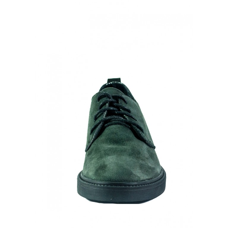Туфли женские MIDA 210202-231 темно-зеленые