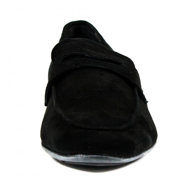 Туфли мужские MIDA 110681-17 черная замша