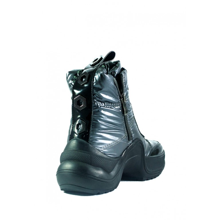 Ботинки зимние женские Prima D'arte СФ 3350-F66-2 серые