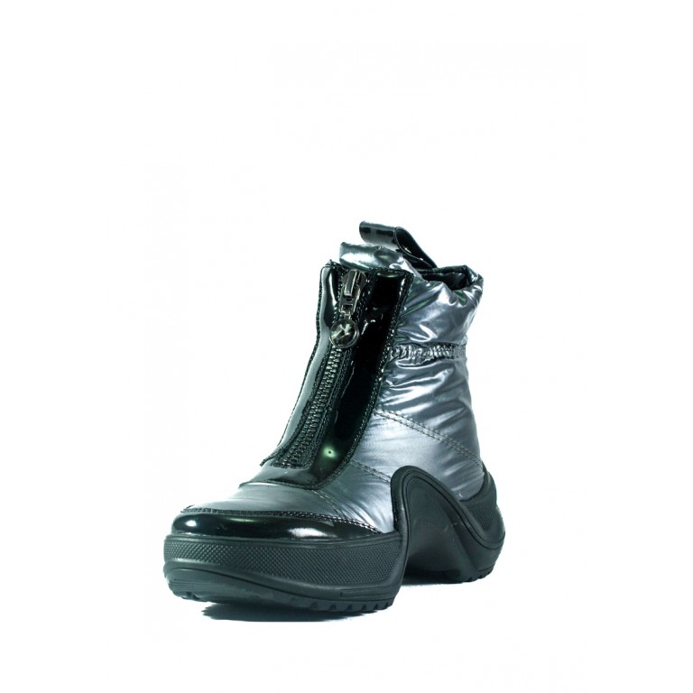 Ботинки зимние женские Prima D'arte СФ 3350-F66-2 серые
