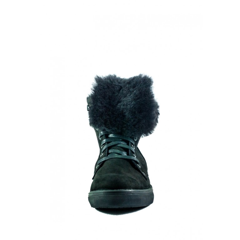 Ботинки зимние женские MIDA 24626-9Ш черные